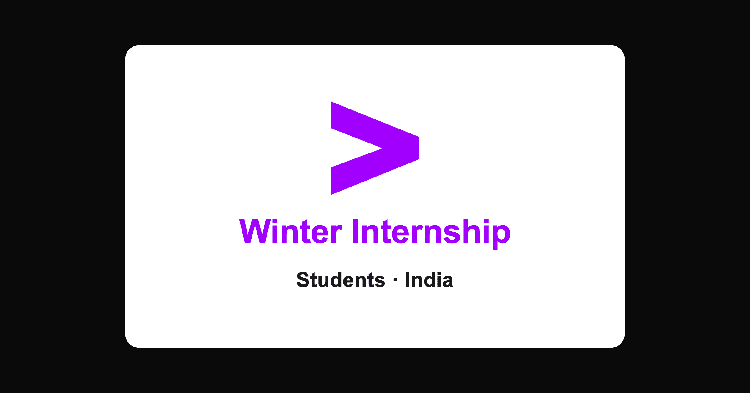 Accenture Winter Internship 2026 for Students in India