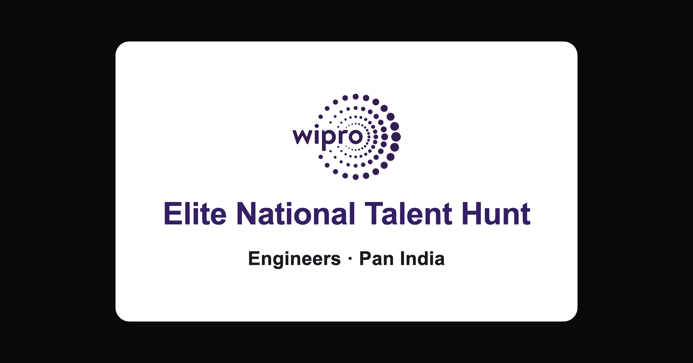 Wipro Elite NTH 2027: exam, eligibility, salary and how to apply