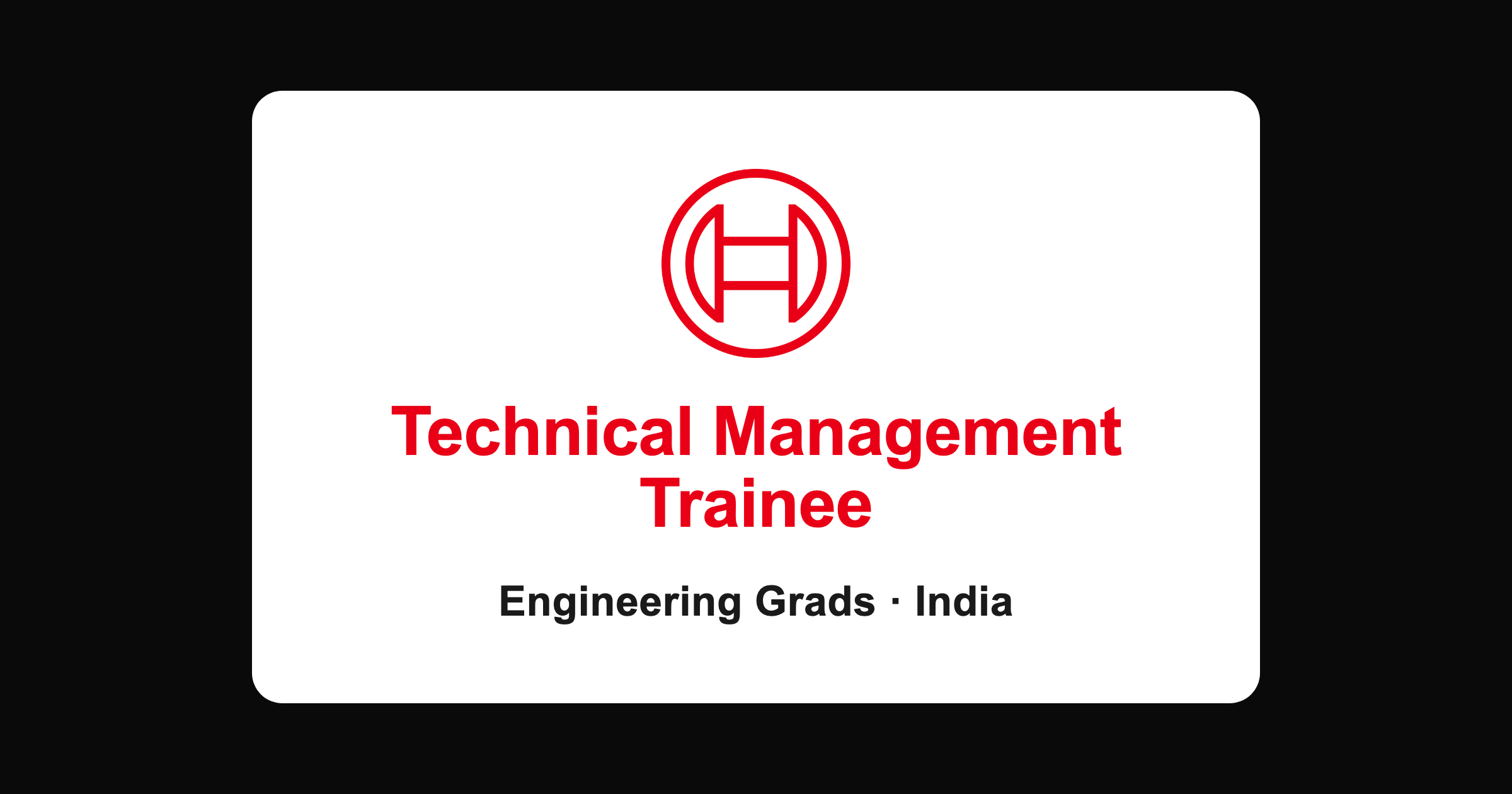 Bosch Technical Management Trainee Program 2026 for Freshers