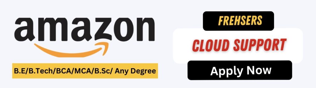 Amazon Off Campus Drive 2023