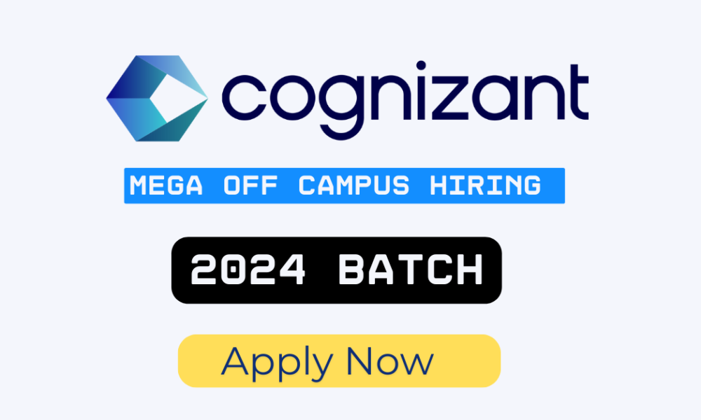 Cognizant Engineering Graduate Hiring 2024