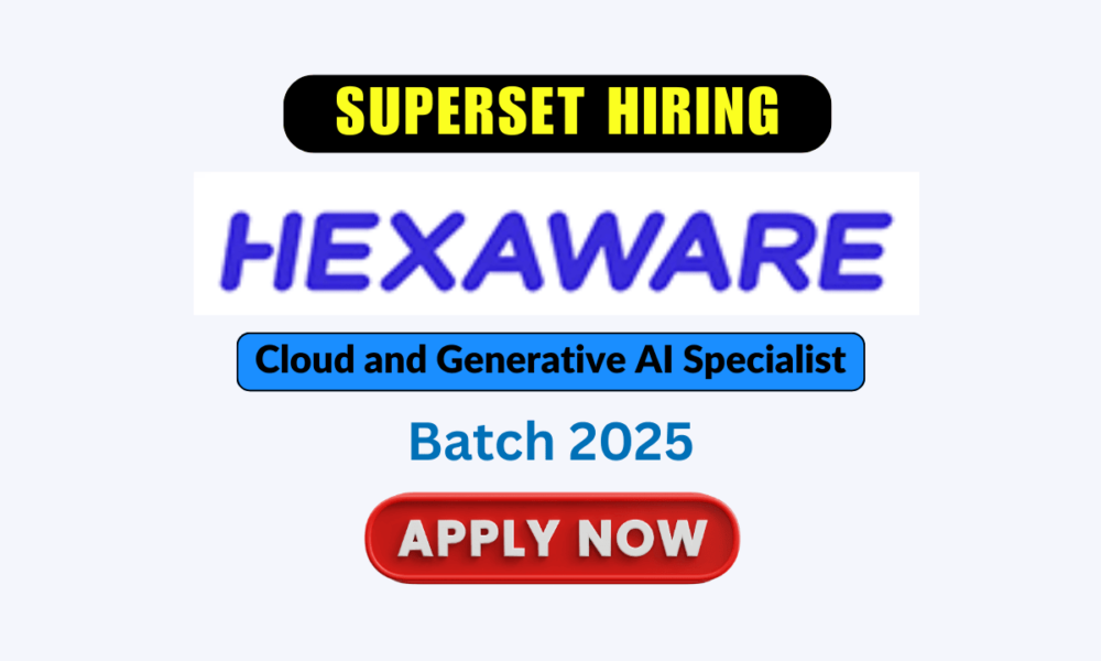 Hexaware Exponential Mavericks Hiring 2025